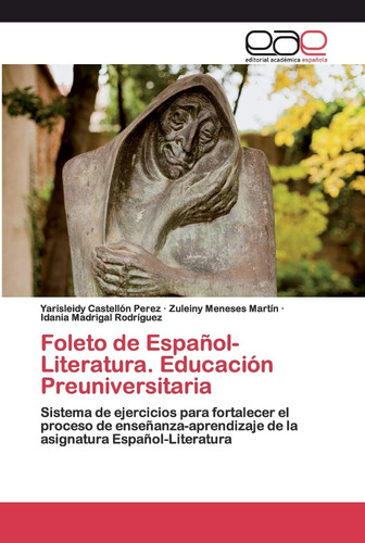 Libro: Folleto Español-literatura. Educación Preuniversit