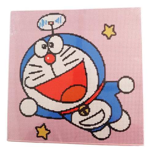 Set Pintura De Diamantes De Doraemon 30 X 30 Cm Ideal Regalo