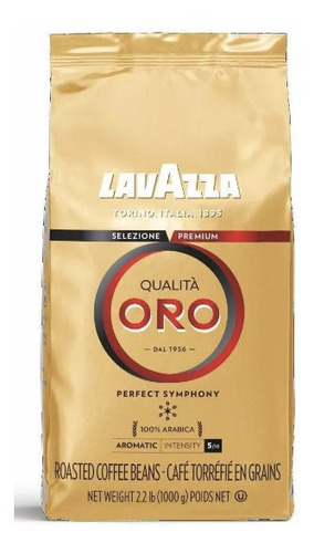 Lavazza Qualità Oro - Café En Grano De 1000 Gr./2.2 Lb