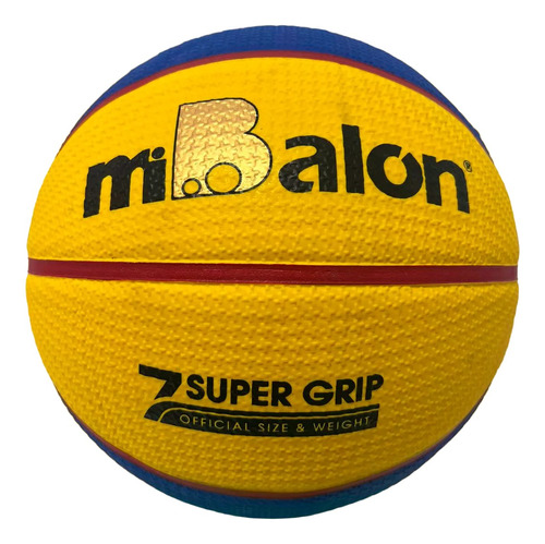 Pelota Mibalón Básquet Celular #7 Súper Grip