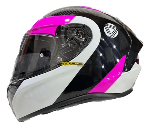 Casco Integral Mac Speed Riot Pink Dama Mujer Moto Delta Cts