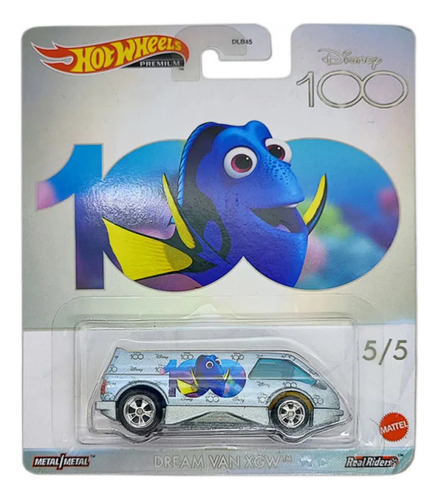 Hot Wheels Carrinho Disney 100 Dream Van Xgw Dory Mattel