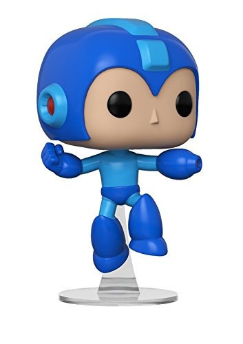 Figura Coleccionable Multicolor De Megaman Saltando, Funko