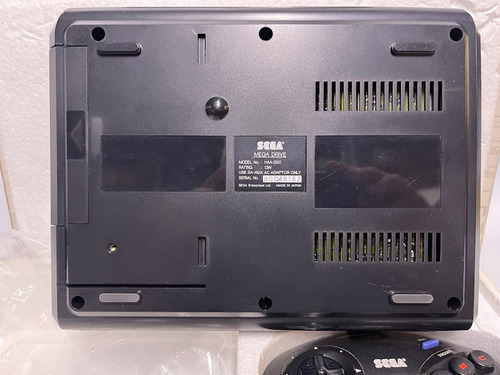 Sega Mega Drive Modelo 1 Completa En Caja Funcionando Japon Negro (Usado)
