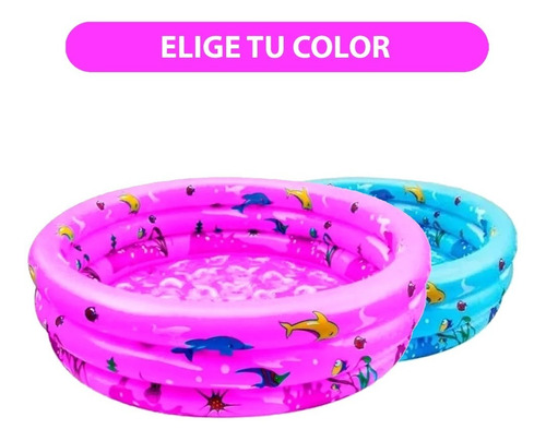 Piscina Inflable Redonda Bebes Y Niños 90 Cm