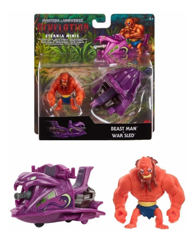 Beast Man Y War Sled Masters Of The Universe Revelation