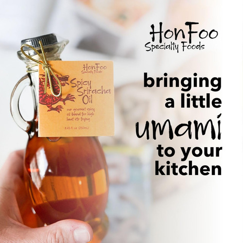 Honfoo - Aceite De Sriracha Picante, Botella Decorativa De V
