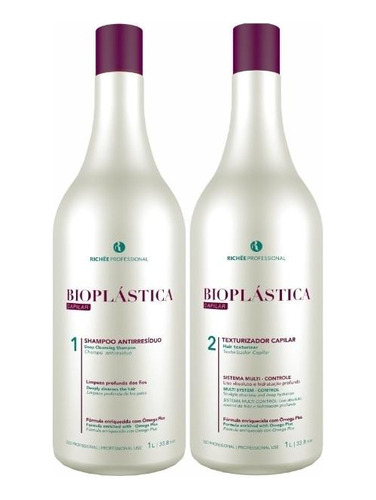 Alisado Bioplastica Capilar Richee Professional 1000ml Brasi