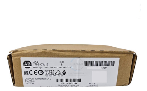 Allen Bradley 1762-ow16 Relay D Salida Original