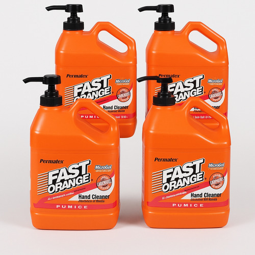 Limpiador De Manos Fast Orange Permatex - Caja 4 Galones