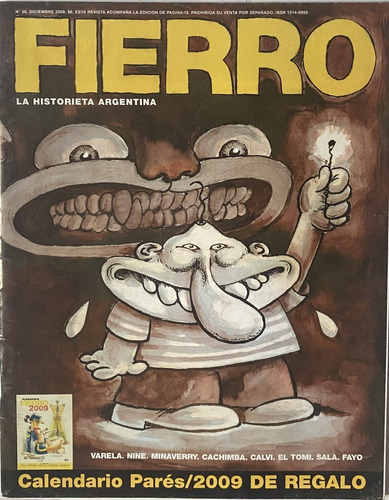 Revista Fierro N° 26 , 2008, Historieta, El Tomi, Parés, X7