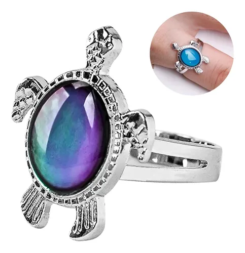 Anillos que cambian de color según el estado de ánimo sales
