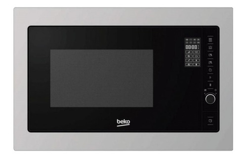 Microondas Beko Mgb 25332 De Encaste, Interior De Acero Inox