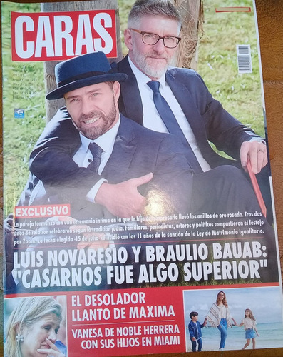 Revista Caras Nº 2062, 21 Julio De 2021 Tapa: Luis Novaresio