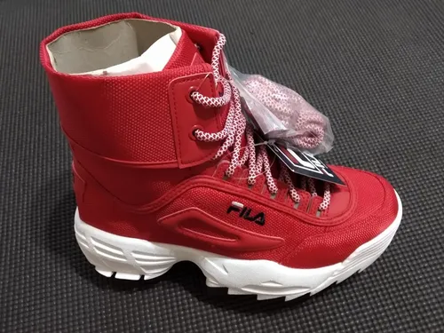 Fila Disruptor Plataforma Botas (rojo) | Envío gratis