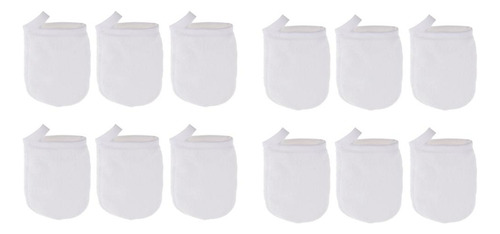 12x Reutilizable Paño Exfoliante Facial Toalla Facial
