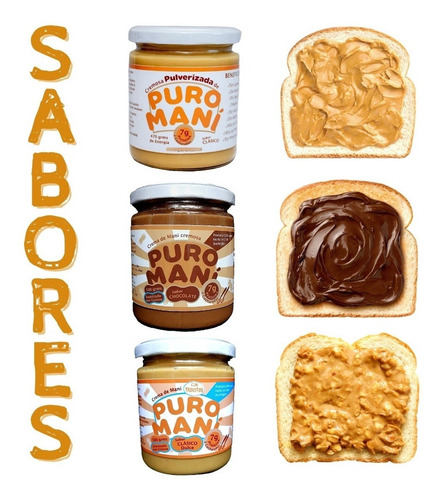 Imagen 4 de 5 de 500 Grs Crema De Maní Puro Maní Chocolate