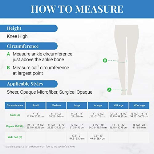 Medias De Compresión Actifi Sheer 20-30 Mmhg Para Mujer, Has
