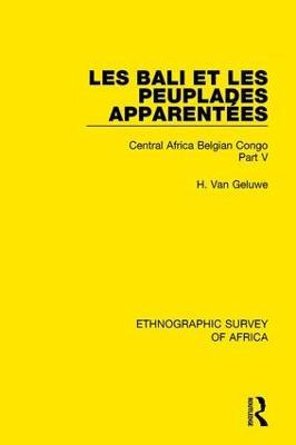 Libro Les Bali Et Les Peuplades Apparentees (ndaka-mbo-be...