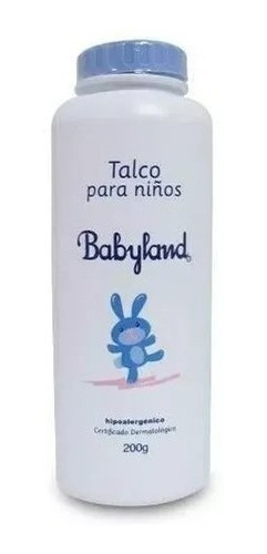 Babyland Talco Clásico Para Niños De 200 Gr