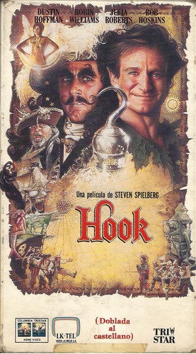 Hook Vhs Steven Spielberg Robin Williams Julia Roberts