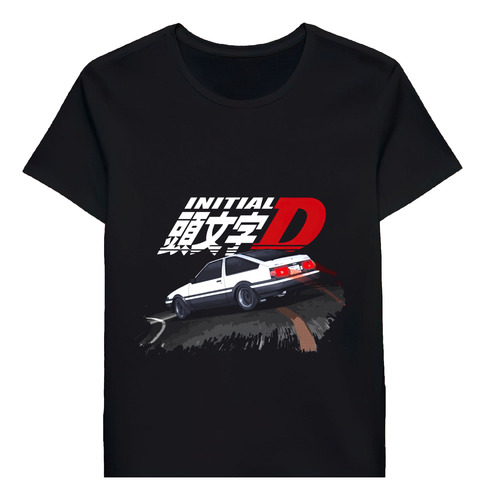 Remera Initial D Ae86 Jdm Mountain Downhill Night R 89779285