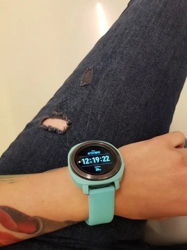 Correa Deportiva Lisa Para Amazfit Bip S Lite Turquesa 2 Cm Sm