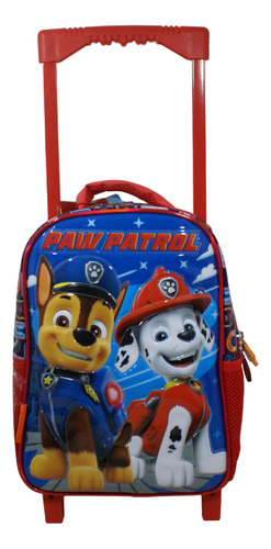 Mochila Wabro Paw Patrol Azul/rojo Deporfan