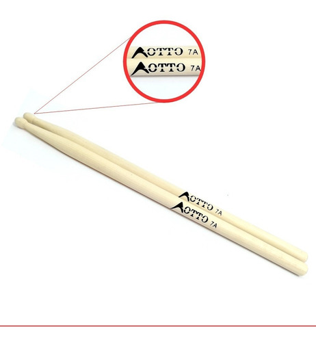 Baquetas Para Bateria Natural Maple 7a Y Envio Gratis Ax