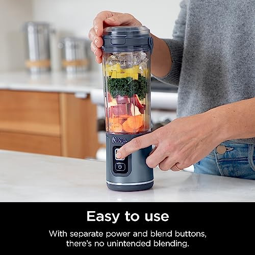 Ninja Bc151nv Blast Portable Blender, Inalámbrico, Vaso De