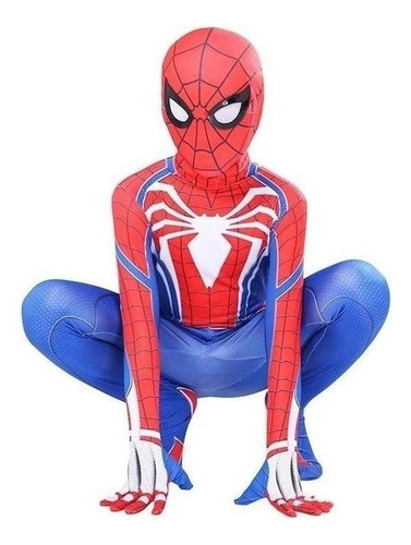 A Disfraz De Spiderman Hombre Araña Ps4 Para Niños S