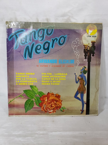 Tango Negro Armando Elizalde Disco Lp Vinilo Acetato