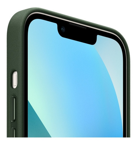 Capa de couro Magsafe para iPhone 13 Mini verde sequoia verde