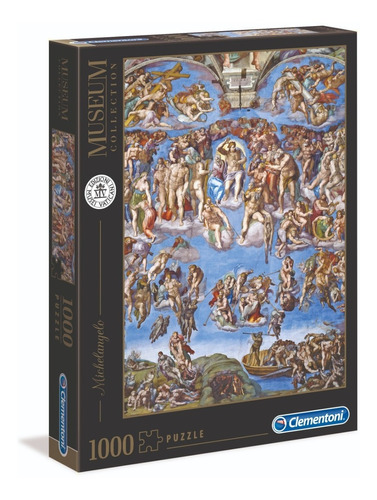 Puzzle 1000 Pzs Michelangelo Juicio Final Clementoni 39497