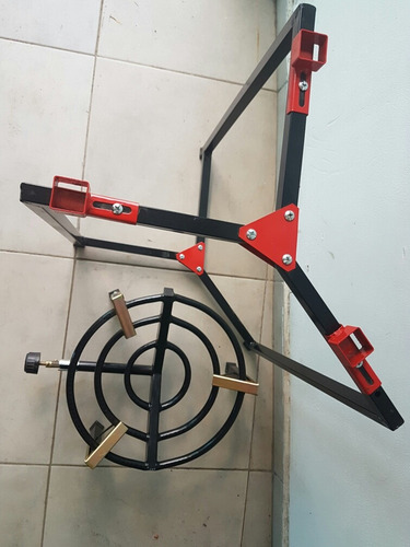 Mechero Para Disco 37cm (anafe) Con Patas Desmontables