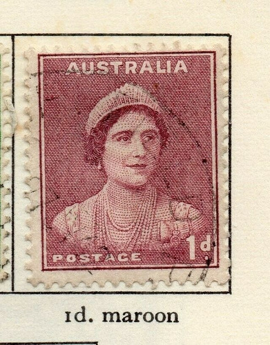Imagen 3 de 7 de Estampillas Australia 1937/41 - Coronación Isabel I Jorge Vi