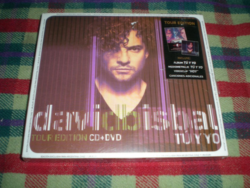 David Bisbal / Tu Y Yo - Cd Con 7 Bonus + Dvd  Nuevo (3/10 