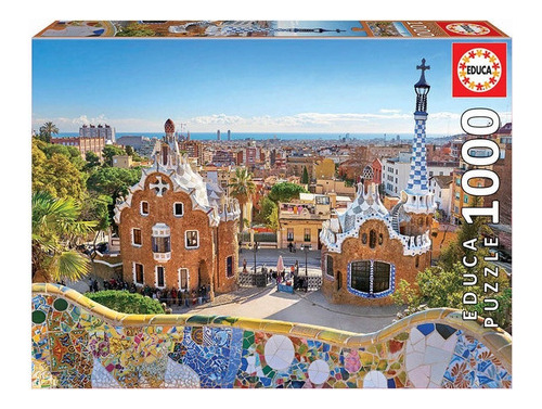 Puzzle Rompecabeza 1000 Pzas Vista De Barcelona Educa 17966