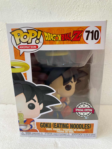 Funko Pop Dragon Ball Goku Eating Noodles Se