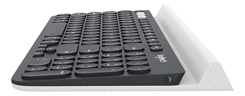 Teclado Multidispositivo Inalámbrico K780 Logitech Color Del Teclado Negro/blanco Idioma Español España