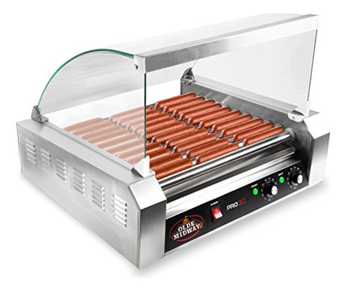 Olde Midway Roll-pro30-cvr Grill Cooker Machine, 24.3 X 21.9