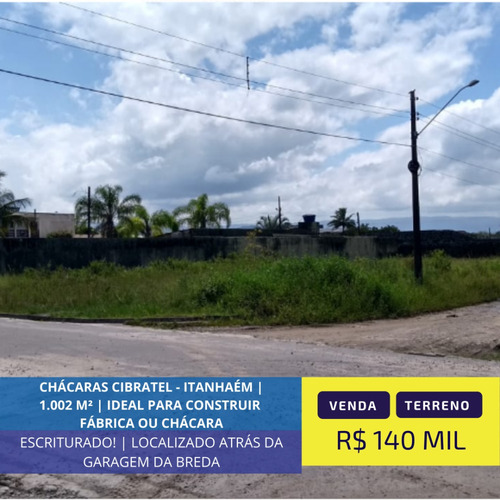 Terreno Ótimo Para Chácara Ou Fábrica Em Itanhaém - 2763 Npc