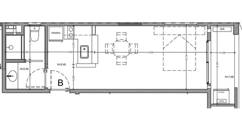Imagen 12 de 30 de Departamento En Venta De 1 Ambiente En Colegiales