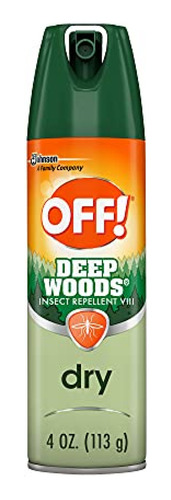 ¡apagado! Aerosol Repelente De Insectos Deep Woods, Fórmula