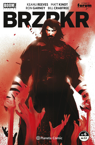 Brzrkr Nº 06/12 De Matt Kindt Keanu Reeves Ron Garney