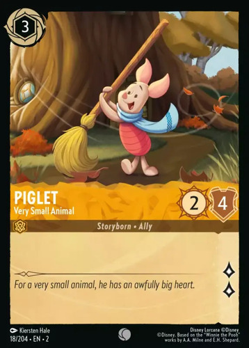 Lorcana: Rotf - 018/216 - Piglet - Very Small Animal