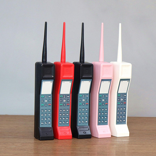 Adorno De Teléfono De Retro, Decoración De Teléfono Negro