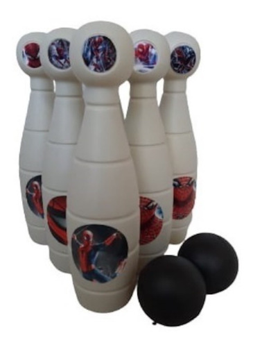 Juego Bolos Bowling Personajes Infantil Plastico Niño Niña