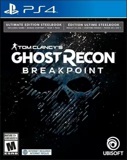 Tom Clancy's Ghost Recon Breakpoint Ultimate Steelbook Ps4