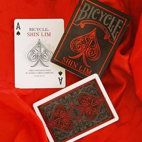 Baraja Cartas Bicycle Shin Lim Edicion Limitada Poker Magia